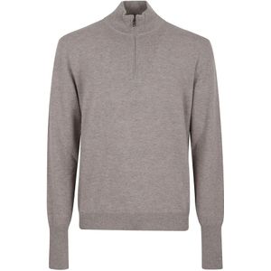 Ballantyne, Heren, Truien, Beige, Maat: 2XL Kasjmier,