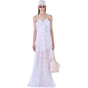 Silvian Heach, Dames, Jurken, Wit, Maat: S Katoen,