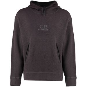 C.p. Company, Heren, Sweatshirts & Hoodies, Grijs, Maat: L Fleece,