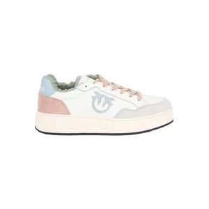 Pinko Witte Sneaker , White , Dames , Maat: 37 EU