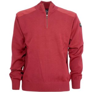Paul & Shark, Heren, Sweatshirts & Hoodies, Rood, Maat: L Wol,
