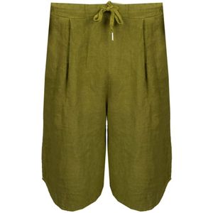 Xagon Man - Casual Shorts - Linnen - Eenvoudig Ontwerp - Elastische Tailleband