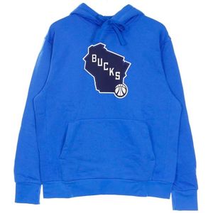 Nike, Heren, Sweatshirts & Hoodies, Blauw, Maat: XL Fleece,