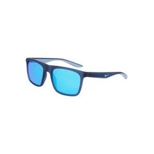 Nike Stijlvolle zonnebril voor mannen , Blue , Heren , Maat: 54 MM