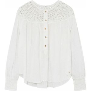 Gustav, Dames, Blouses & Shirts, Wit, Maat: XS Viscose,