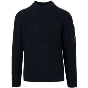 C.p. Company, Heren, Truien, Blauw, Maat: L Katoen,