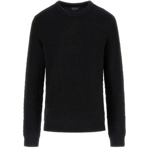Guess, Heren, Truien, Zwart, Maat: S Synthetisch,