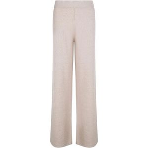 Max Mara Studio, Dames, Broeken, Beige, Maat: S