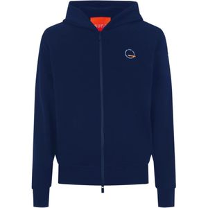 Suns, Heren, Sweatshirts & Hoodies, Blauw, Maat: M Katoen,