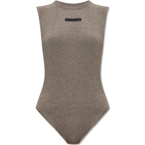 Fear Of God, Dames, Tops, Grijs, Maat: XS Katoen,