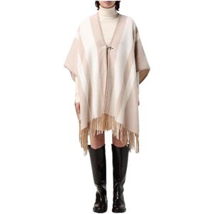 Fay, Dames, Jassen, Wit, Maat: ONE Size Wol,