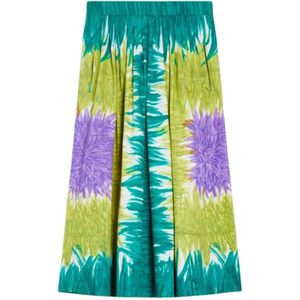 Max Mara, Dames, Rokken, Veelkleurig, Maat: 2XS Katoen,