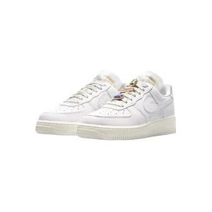 Nike Limited Edition Bling Juwelen Witte Sneakers , White , Heren , Maat: 38 1/2 EU