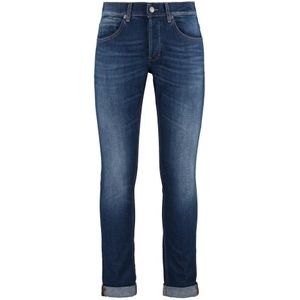 Dondup, Heren, Jeans, Blauw, Maat: W35 Katoen,
