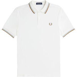 Fred Perry, Heren, Tops, Wit, Maat: XL Katoen,