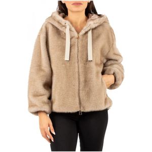 Herno, Dames, Jassen, Bruin, Maat: XS
