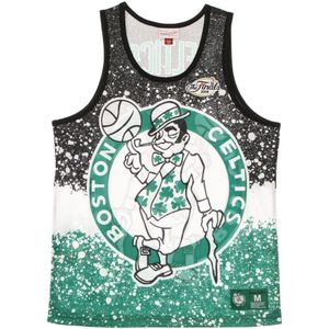 Mitchell & Ness - Boston Celtics - Sportshirt - Groen/Wit