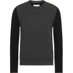 Maison Margiela, Heren, Truien, Grijs, Maat: M Wol,