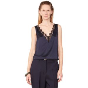Officine Générale, Dames, Tops, Blauw, Maat: S