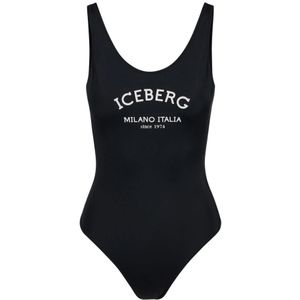 Iceberg, Dames, Badkleding, Zwart, Maat: S