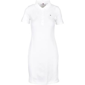 Tommy Hilfiger, Dames, Jurken, Wit, Maat: 2XS Katoen,