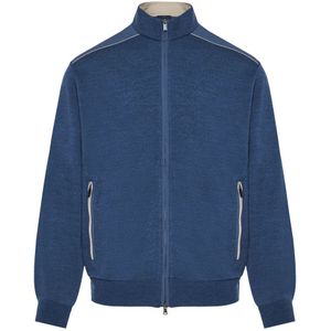 Paul & Shark, Heren, Truien, Blauw, Maat: L Wol,