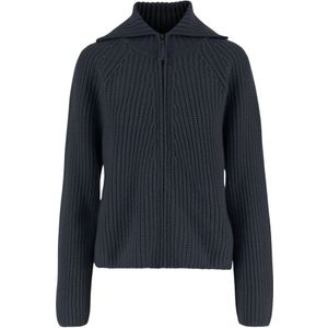 Allude, Dames, Truien, Blauw, Maat: M Wol,