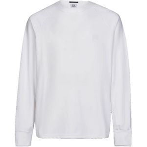 C.p. Company, Heren, Sweatshirts & Hoodies, Wit, Maat: 2XL Katoen,