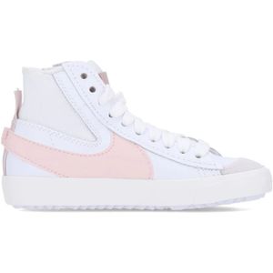 Nike Hoge Sneakers Wit/Roze Jumbo , White , Dames , Maat: 35 1/2 EU