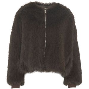 Kaos, Dames, Jassen, Bruin, Maat: M Poliester,