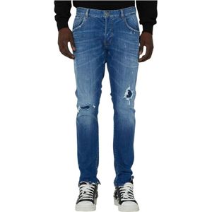 Richmond, Heren, Jeans, Blauw, Maat: W38 Katoen,