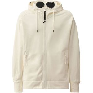 C.p. Company, Heren, Jassen, Wit, Maat: XL Fleece,