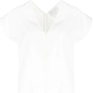 Forte Forte, Dames, Blouses & Shirts, Wit, Maat: XS Viscose,