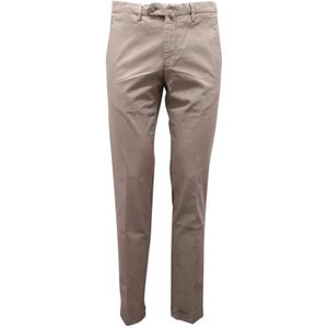 Michael Coal, Heren, Broeken, Grijs, Maat: W31 Katoen,