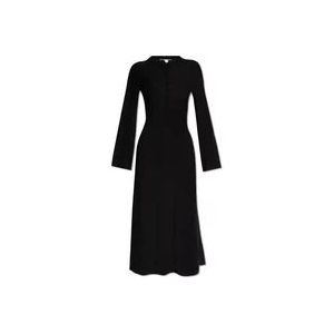 Chloé Opengebreide jurk , Black , Dames , Maat: S