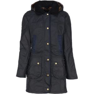 Barbour, Dames, Mantels, Blauw, Maat: XS Katoen,