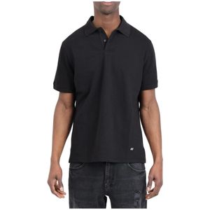 Just Cavalli, Heren, Tops, Zwart, Maat: XL Katoen,