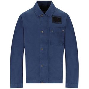 Barbour, Heren, Jassen, Blauw, Maat: L Katoen,