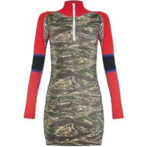 Diesel, Dames, Jurken, Veelkleurig, Maat: L
