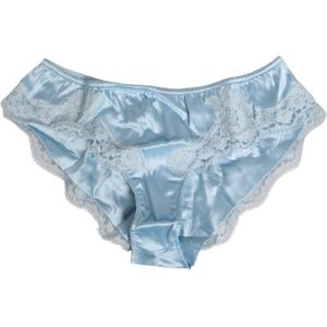 Dolce & Gabbana, Dames, Ondergoed, Blauw, Maat: M Zijde,