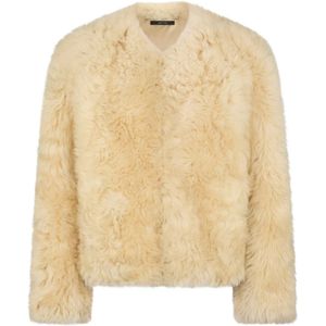 Tom Ford, Dames, Jassen, Wit, Maat: S Velours,