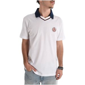 Guess, Heren, Tops, Wit, Maat: S Katoen,