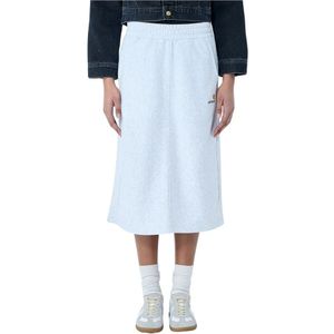 Carhartt Wip, Dames, Rokken, Wit, Maat: S Katoen,