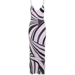 Pucci, Dames, Jurken, Veelkleurig, Maat: S Zijde,