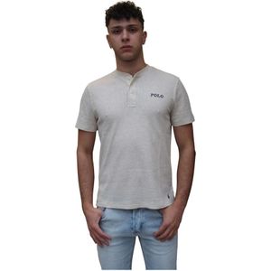 Ralph Lauren, Heren, Tops, Beige, Maat: M Katoen,