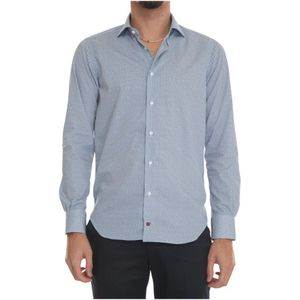 Càrrel, Heren, Overhemden, Blauw, Maat: 2XS Katoen,