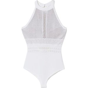 Twinset, Dames, Tops, Wit, Maat: S