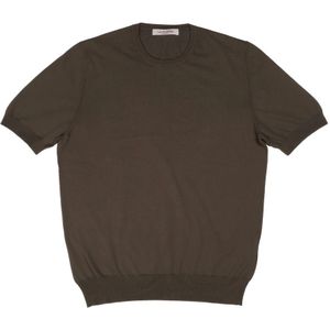 La Fileria, Heren, Truien, Bruin, Maat: 5XL Poliester,