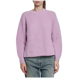 Twinset, Dames, Truien, Paars, Maat: M