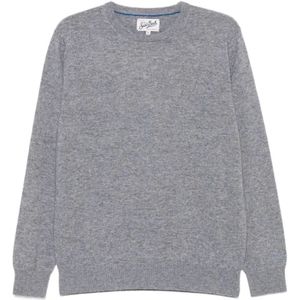 MC2 Saint Barth, Heren, Truien, Grijs, Maat: M Wol,